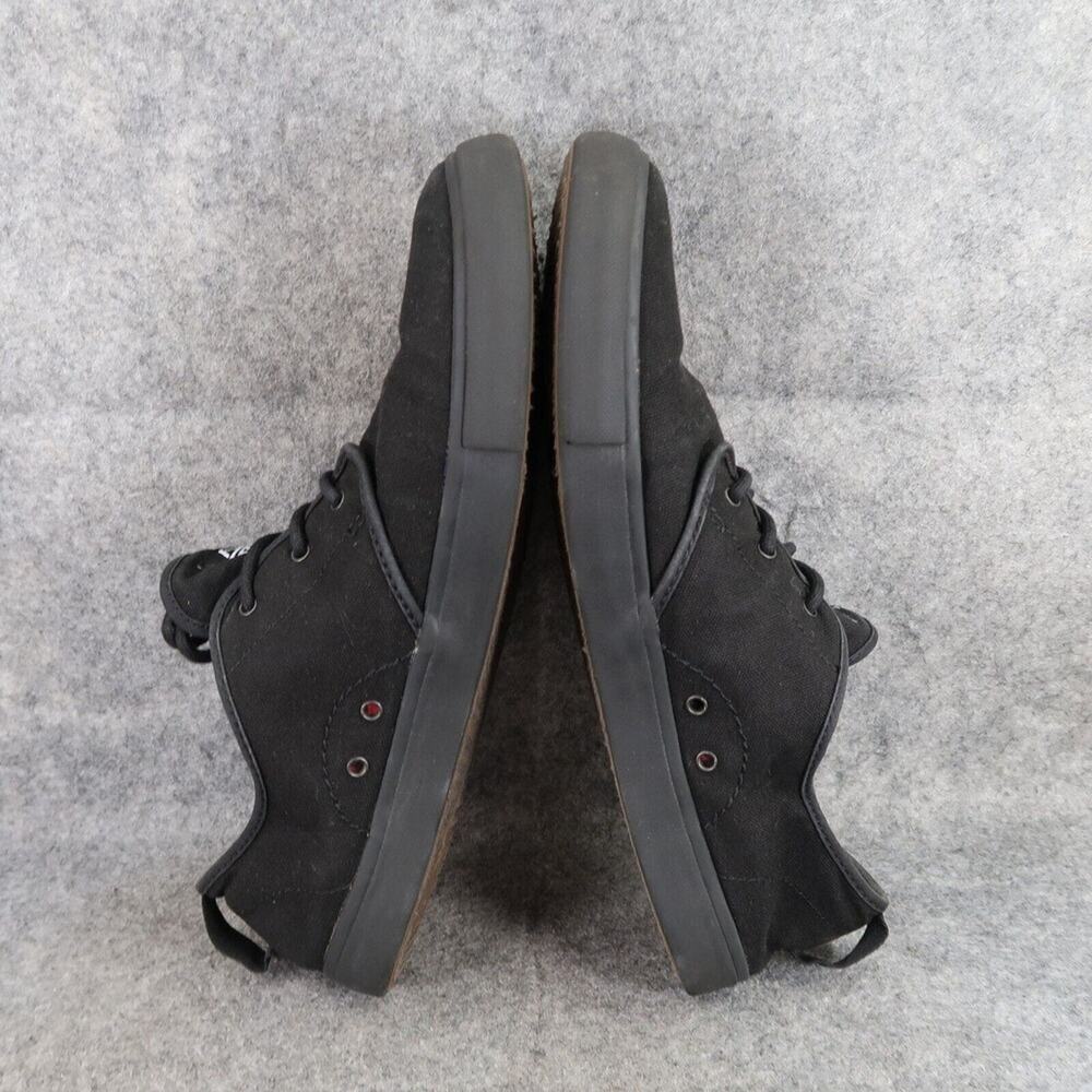 Reef Shoes Mens 12 Sneakers Casual Canvas Black Lace Up Landis 2 Lifestyle Beach - Picture 8 of 14